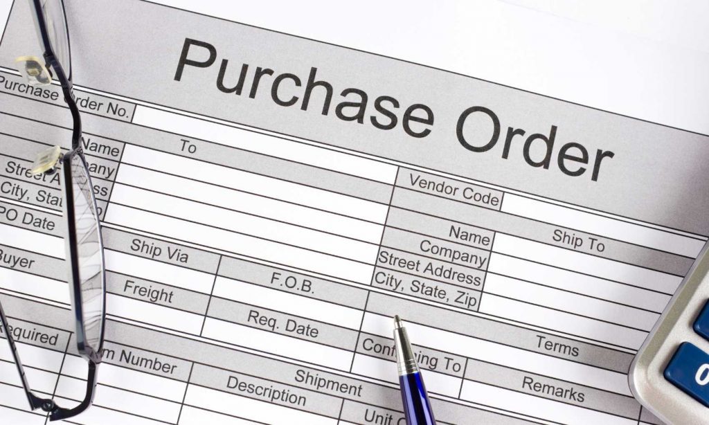 Purchase Order in Construction